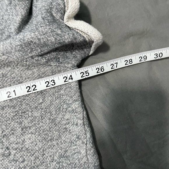 Gray V-Neck sweatshirt lounge dress size XL - Picture 7 of 7